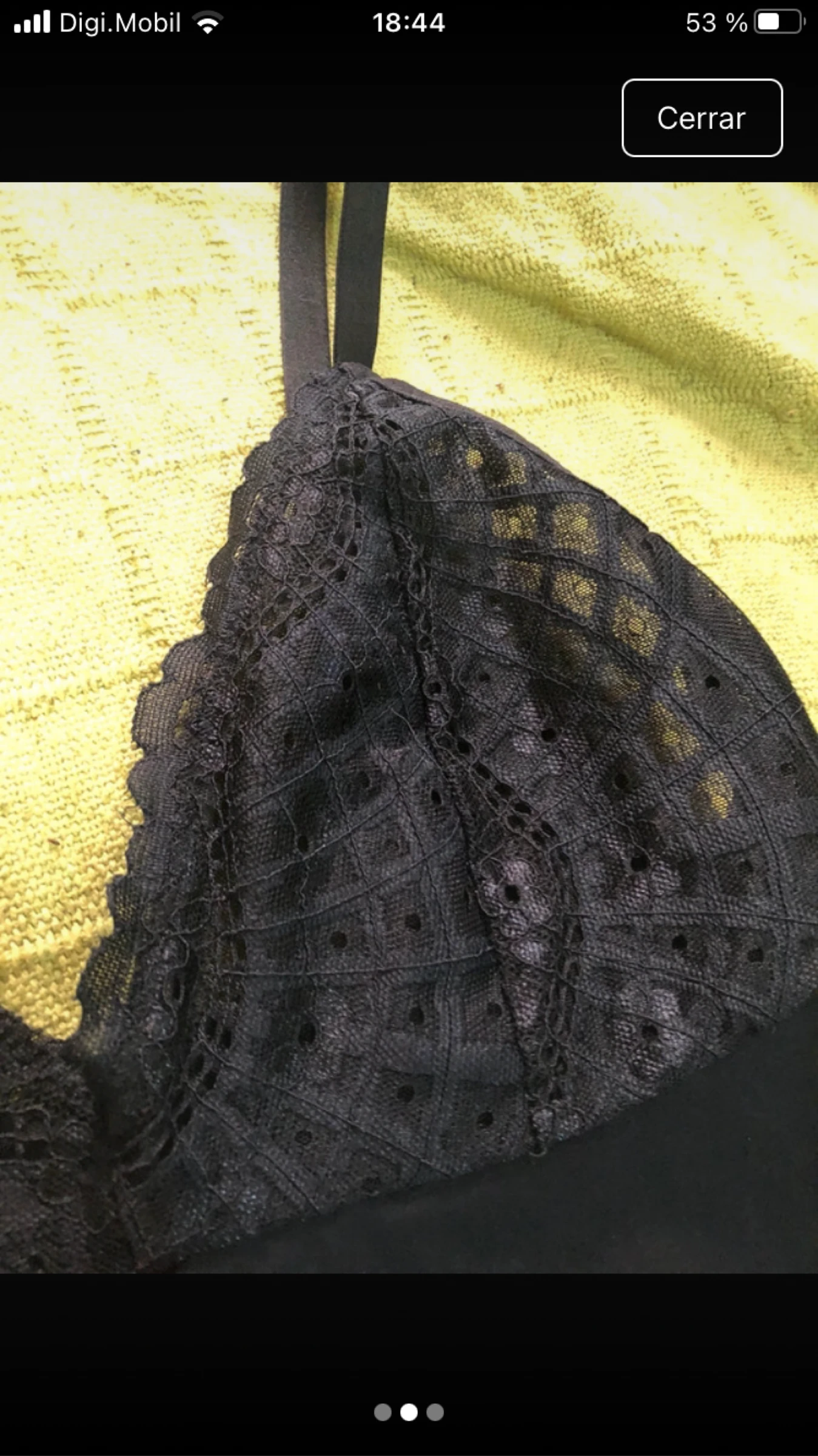 Zwarte kanten body – photo 2